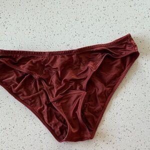 Fleur du Mal Rust Bikini Bottom